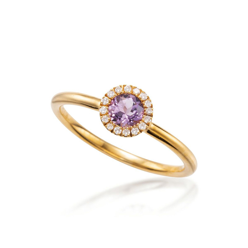 アメジストリングの写真