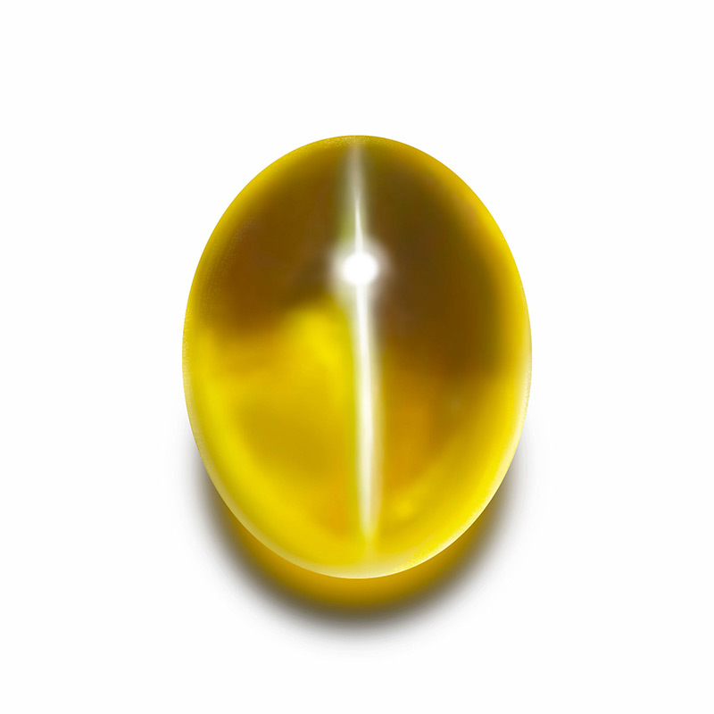 クリソベリル・キャッツ・アイの写真