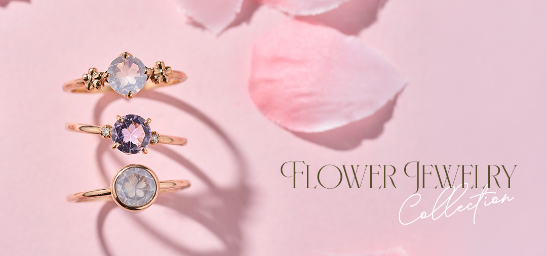 さくら・フラワーモチーフジュエリー